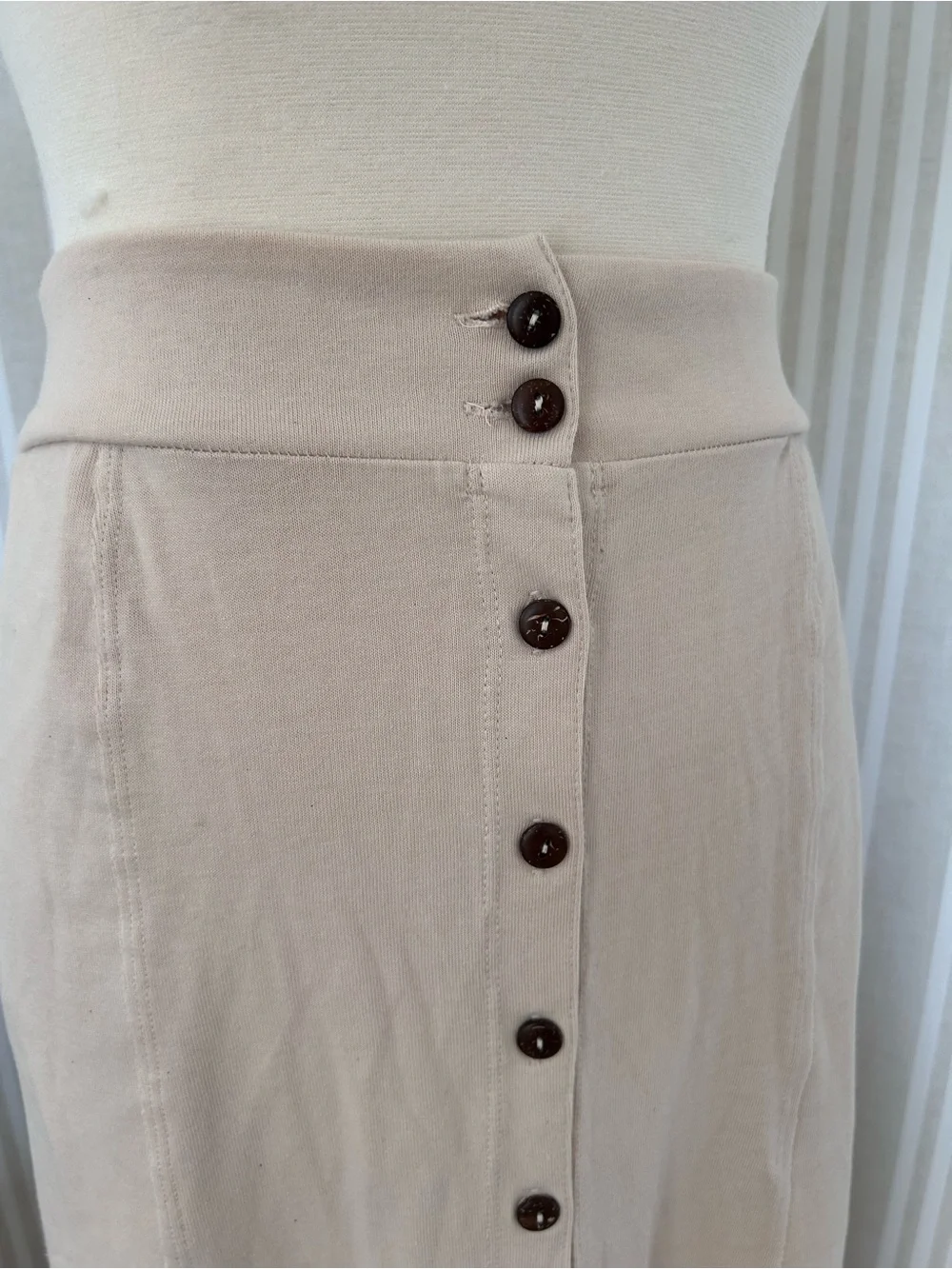 Free People Free-Est Jackie Maxi Skirt Soft Pink Women’s Size Small 100% Cotton